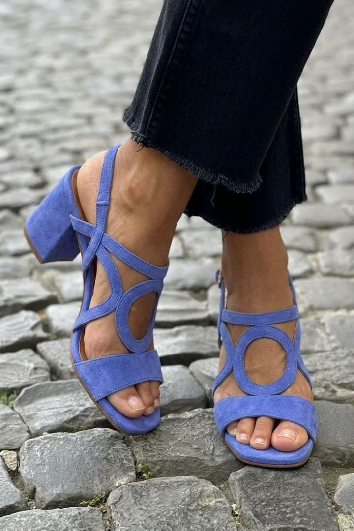 Talia | Vibrant Yellow Sandal