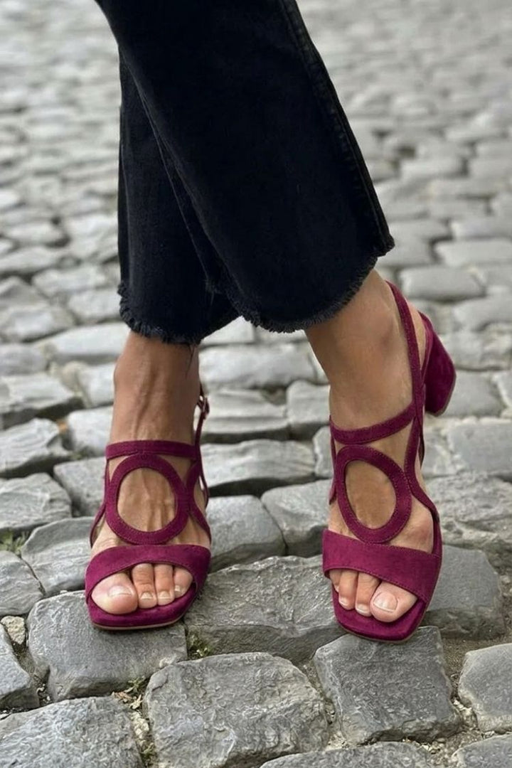 Talia | Vibrant Yellow Sandal