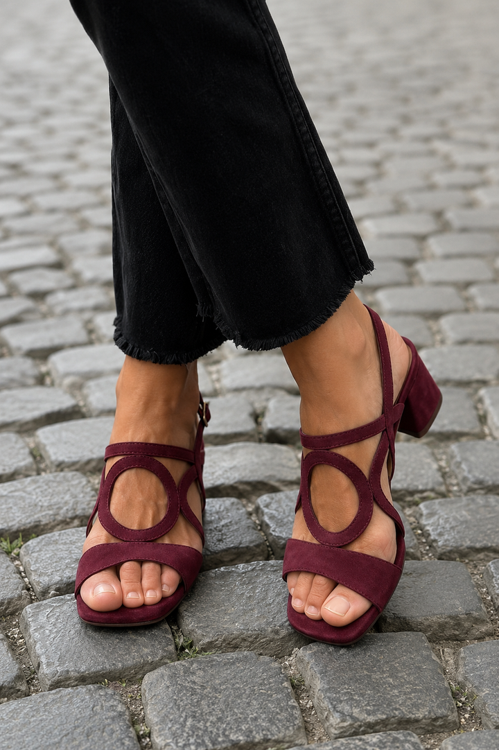 Talia | Vibrant Yellow Sandal
