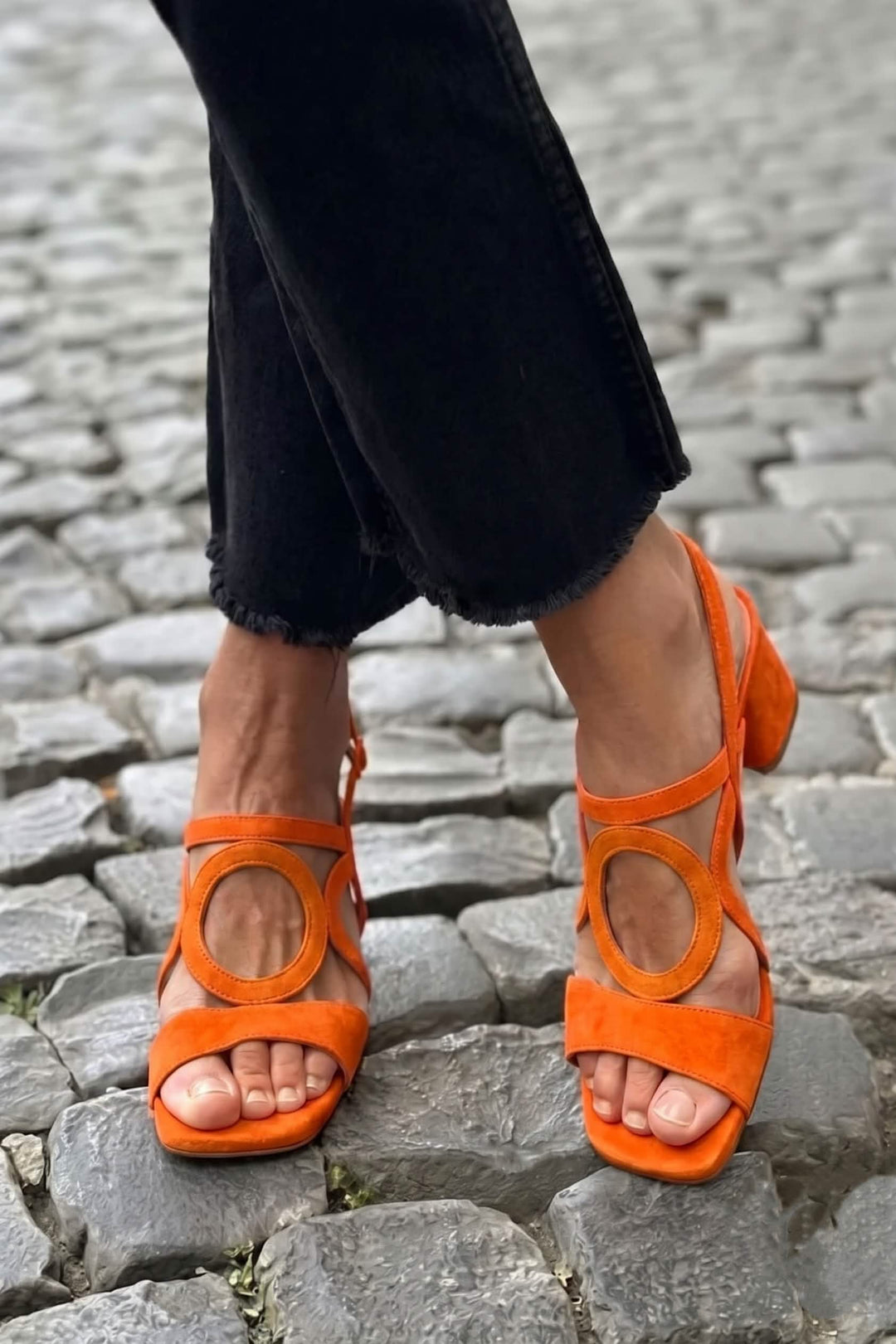 Talia | Vibrant Yellow Sandal