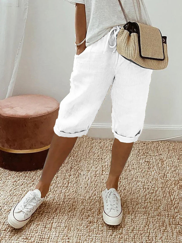 Claire - Cotton Shorts for Women