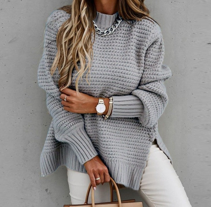 Tessora | Luxe Textured Knit Pullover - Comfort & Elegance
